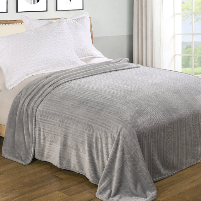Warm And Breathable Life Comfort Flannel Fleece Blanket Home Decor