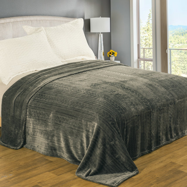 Warm And Breathable Life Comfort Flannel Fleece Blanket Home Decor