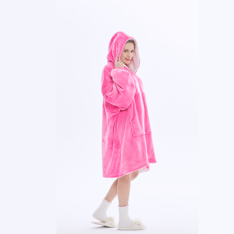 High Quality Fleece Hoodie Sweatshirt Fleece Oversized Hoodie Sweater Blanket