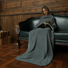 Premium Fleece Snuggie Blanket With Sleeves And Pocket For Adult