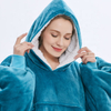 Comfortable Fleece Hoodie Oversize Sherpa Women Hoodie Blankets