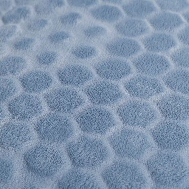 New Design 100%polyester Jacquard Flannel Blanket Korean Blanket