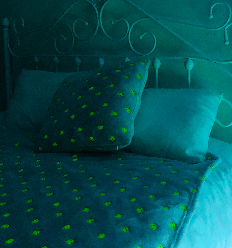 Glow in The Dark Couch Blankets And Throws Birthday Gift