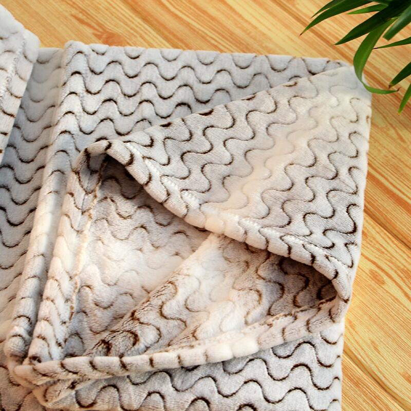Cheap Fleece Blankets New Design King Blanket Soft Lightweight Travel Blanket Flannel Airline Fleece Blanket