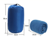 Double Layer Camping Outdoor Sleeping Polar Fleece Warm Bed