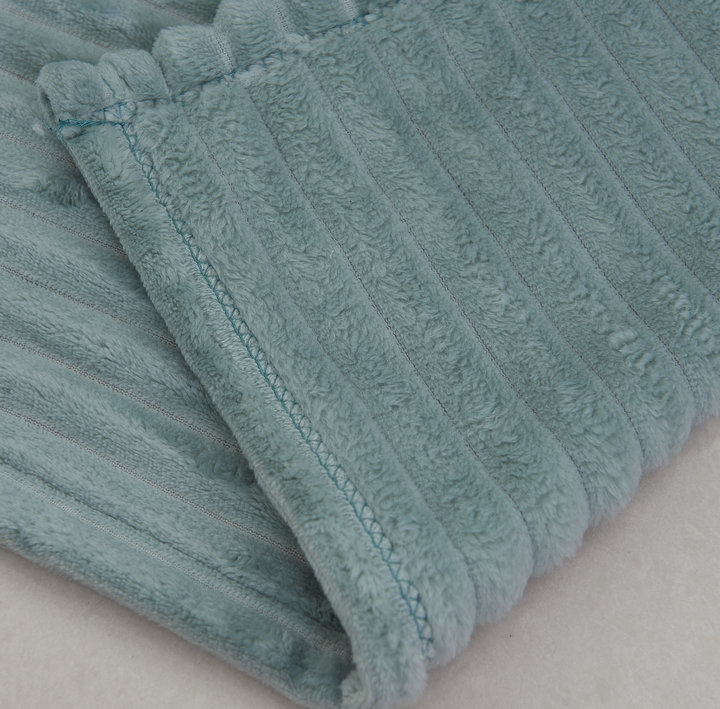 Custom Flannel Fleece Jacquard Single Layer Throw Blanket