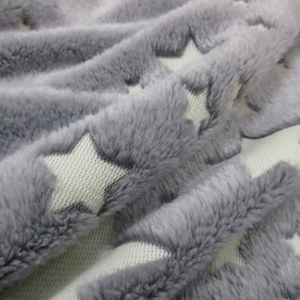 Glow In The Dark Throw Flannel Blankets Fleece Luminous Thin Blankets