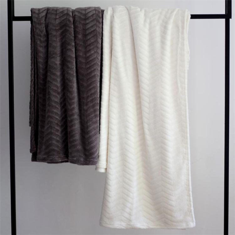 China Factory Jacquard Baby Blanket Gift Sets Blanket Warmer Flannel Fleece Bed Sheet Set Blanket