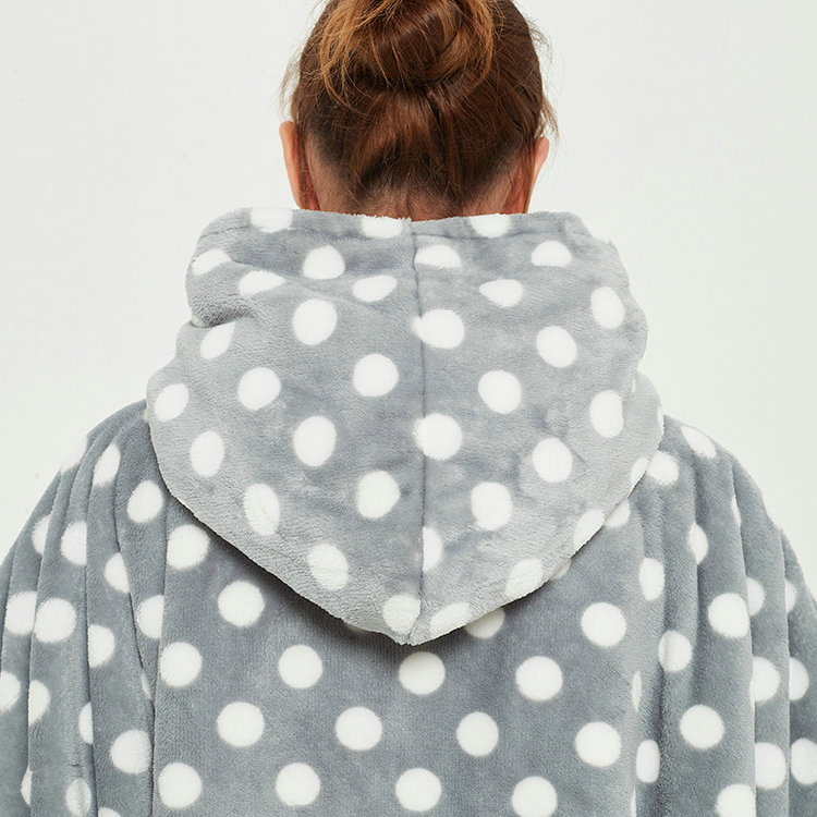 Bulk Cozy Oversized Sherpa Fleece Sweatshirt Hoodie Blankets Factories 