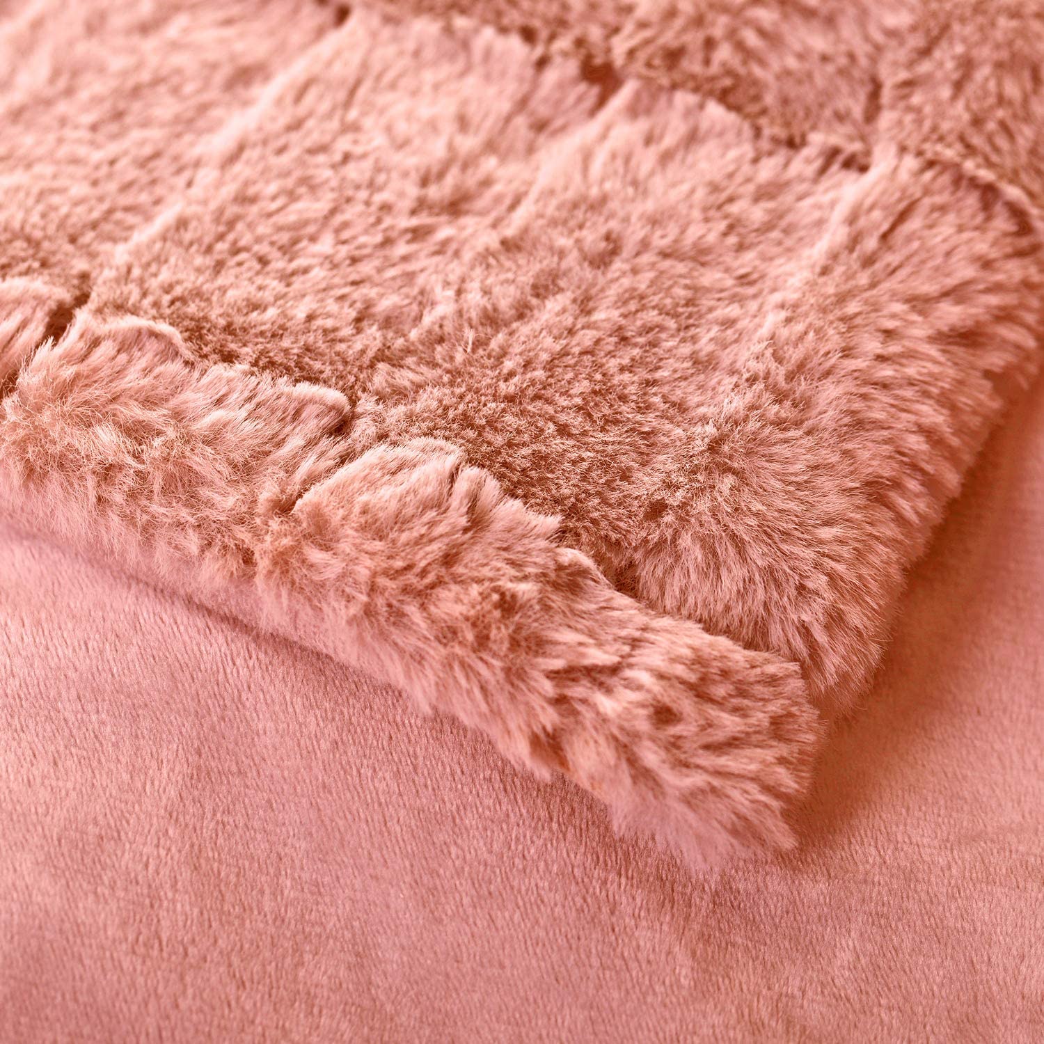 Fleece Blanket Light Soft Luxury Blanket With Minky Fleece