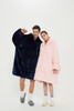 Comfortable Giant Sherpa Hoodie Sweatshirt Blanket Sherpa Sweatshirt Blanket Supplier