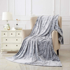 Comfortable Beautiful Design Printed Home Fleece Blanket Embossed Blanket