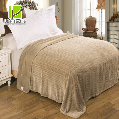 Warm And Breathable Life Comfort Flannel Fleece Blanket Home Decor