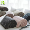 350GSM Heavy Weight Japan Style Plain Flannel Fleece Blankets For Winter
