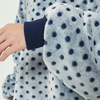 Dot Print Blanket Sweatshirt Oversized Cozy Soft Comfortable Sherpa Hoodie Sweatshirt