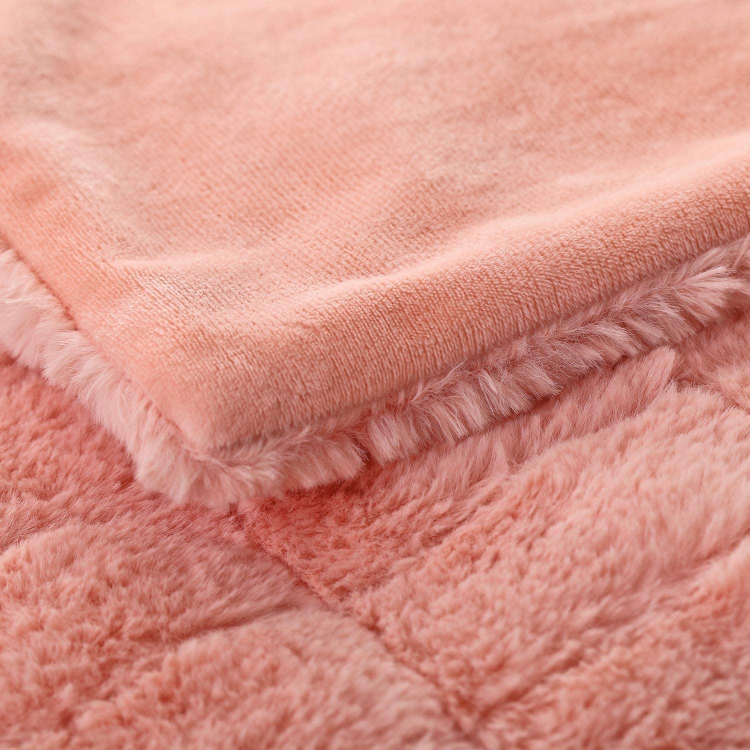 Fleece Blanket Light Soft Luxury Blanket With Minky Fleece