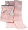 Jacquard Baby Mink Weave Blankets Swaddle Throw Blankets For Baby Sleep