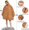 Cozy Oversized Hoodie blanket One Size Sherpa Comfortable Hoodie Blanket For All sweatshirt