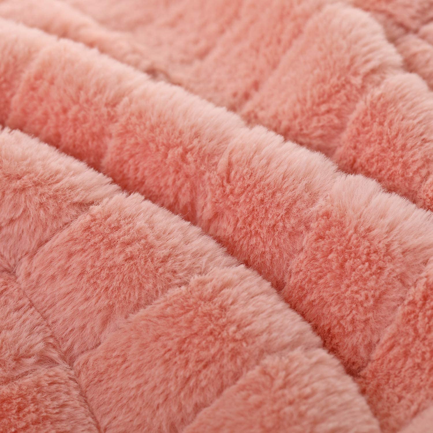 Fleece Blanket Light Soft Luxury Blanket With Minky Fleece