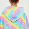 Customized Single Layer Ultra Plush Sweatshirt Blanket Hoodie As Seen On Tv