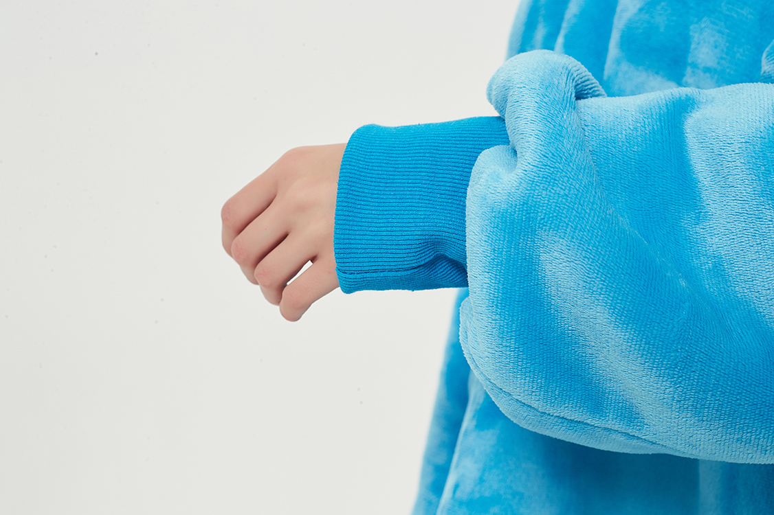 Multi Function Ultra Plush Lazy Blanket Household Warm Hoodie Soft Blanket