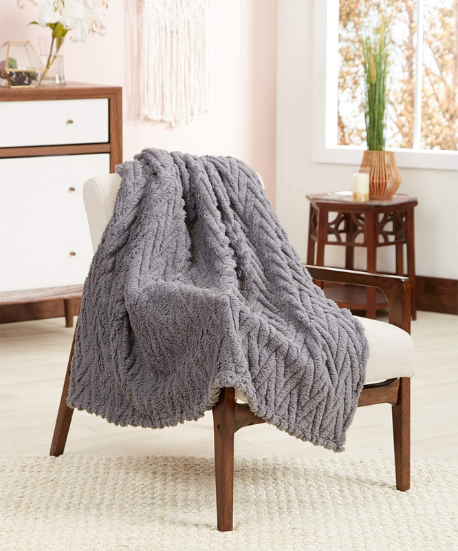 Factory Price King Size Thick Embossed Sherpa Throw Blankets Buy