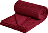 Flame Retardant Jacquard King Blanket Airline Textile For Winter