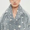 Oversized Digital Print Wearable Sherpa Fleece Hoodie Blanket Manufacturers