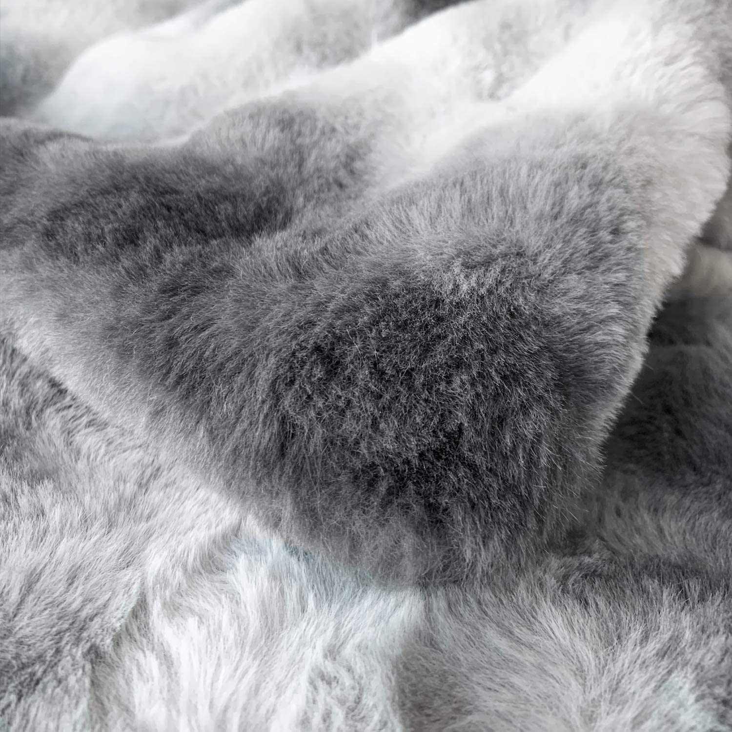 New Design Animal Blanket Skin Print Faux Fur Blanket King Size Fur Throw Blanket