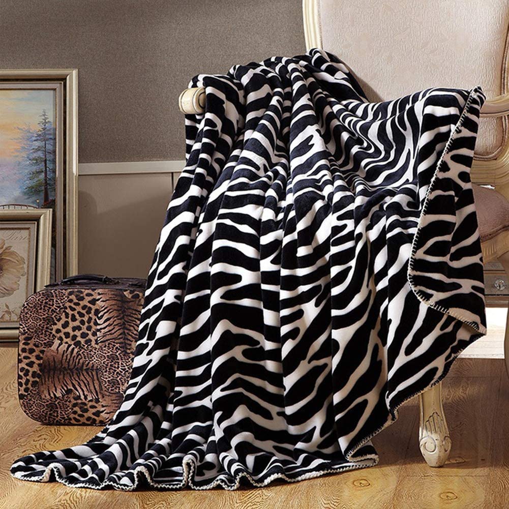 Cheap Zebra Printed Plush Fleece Baby Throw Blankets Buy Zebra