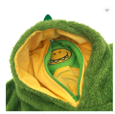 Kids Huggle Pets Animal Hoodie Blanket Supplier Folding Car Pillow Hooded