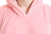 Wholesale Custom Blanket Sweatshirt Oversized Hoodie Blanket Flannel With Sherpa Blanket Hoodie
